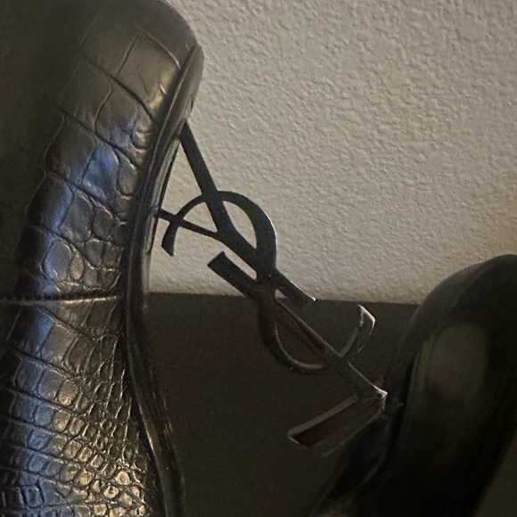Ysl croc embossed Opyum heels - Picture 3 of 5